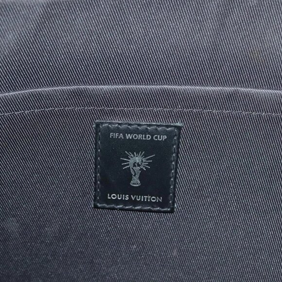 LOUIS VUITTON Epi Pochette Jules GM Clutch Bag Black White M63295 LV Auth 133695 - Picture 15 of 16